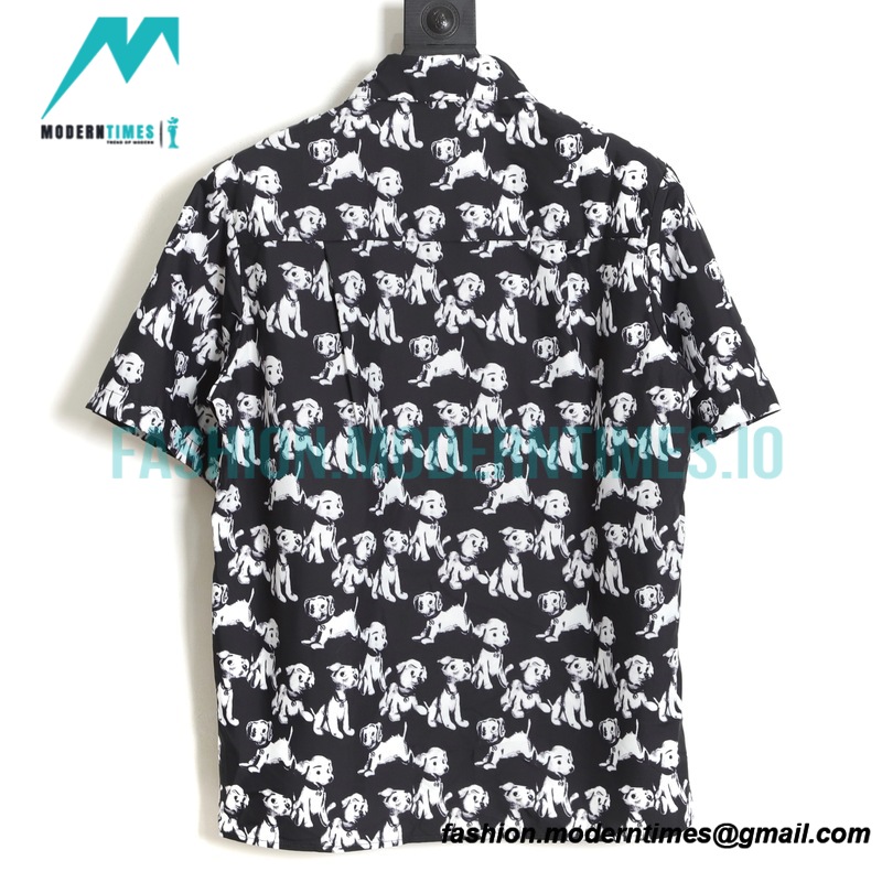 Celine - 22ss Ski Limited Puppy Shirt Short Sleeve